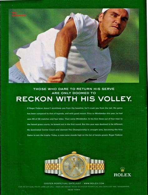 rolex wimbledon advertisement|Rolex Wimbledon collection.